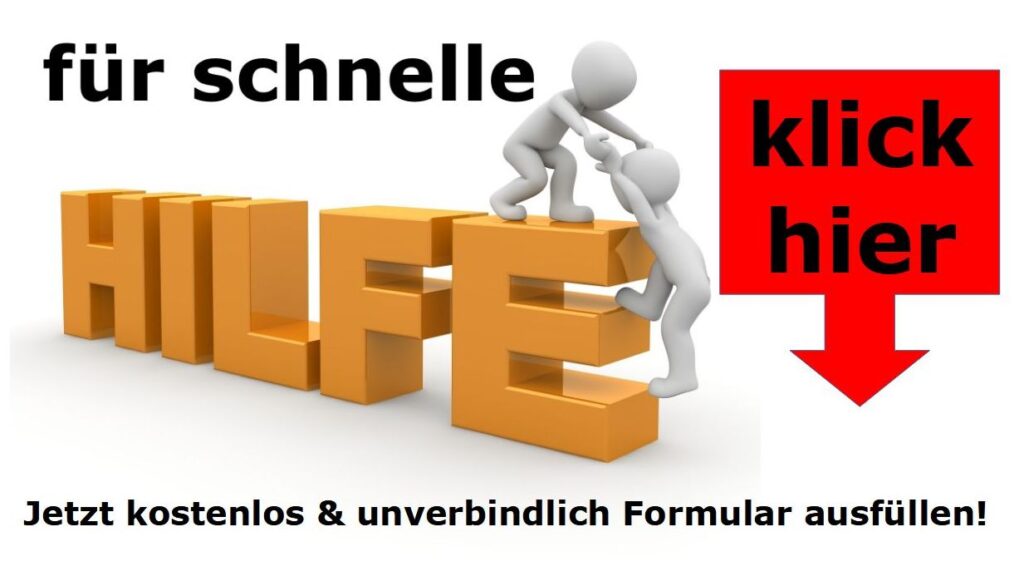 kostenlos und unverbindlich Formular ausfüllen